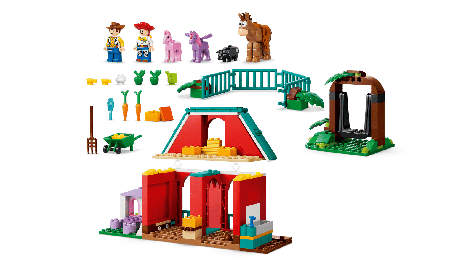 43304 Lego Disney Il ranch dei cavalli di Blaze Toy Story