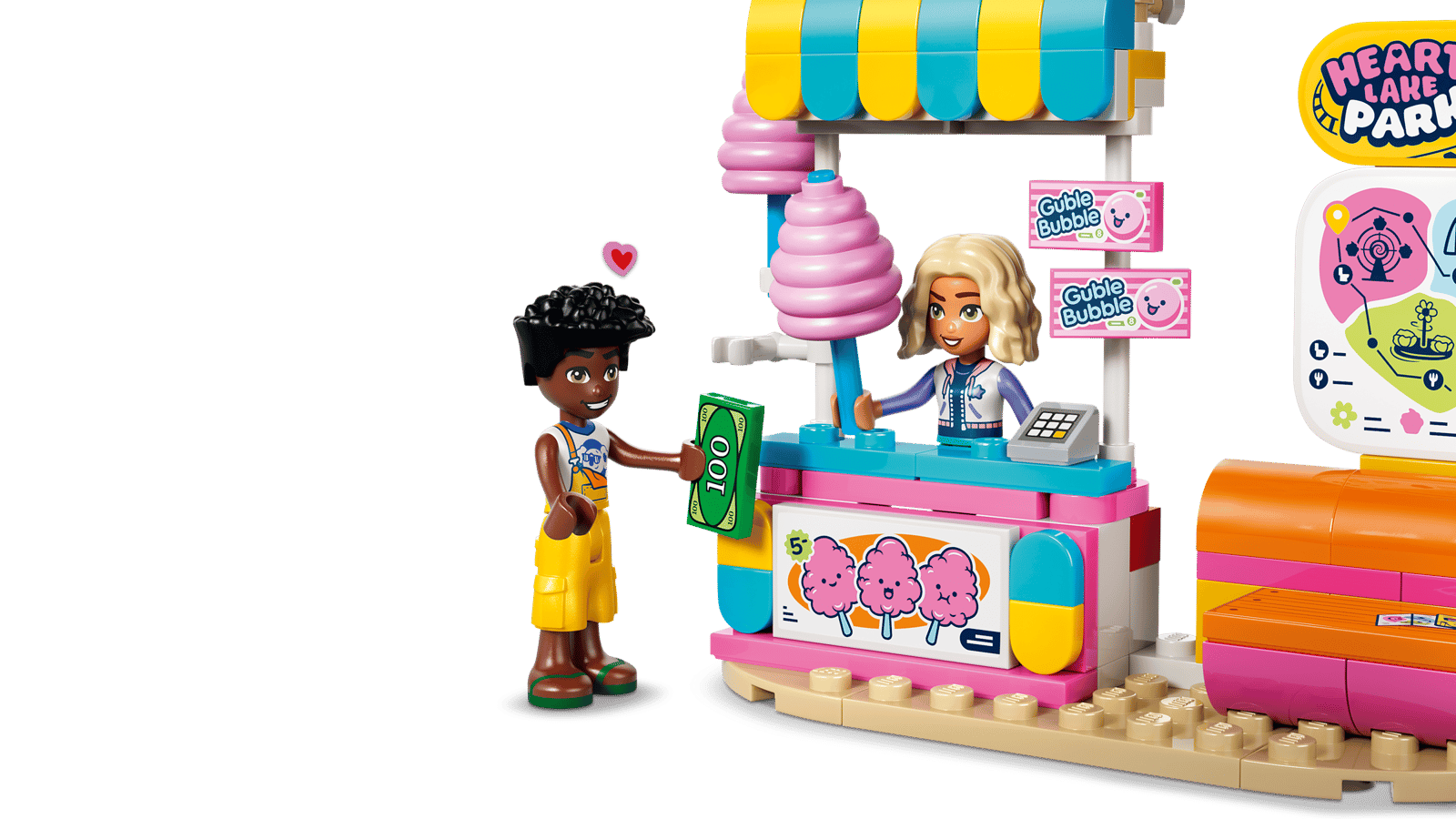 42700 Lego Friends Ruota panoramica Dolci e Cupcake