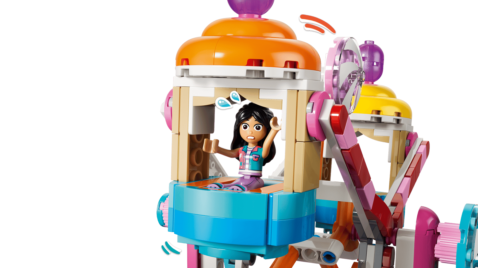 42700 Lego Friends Ruota panoramica Dolci e Cupcake