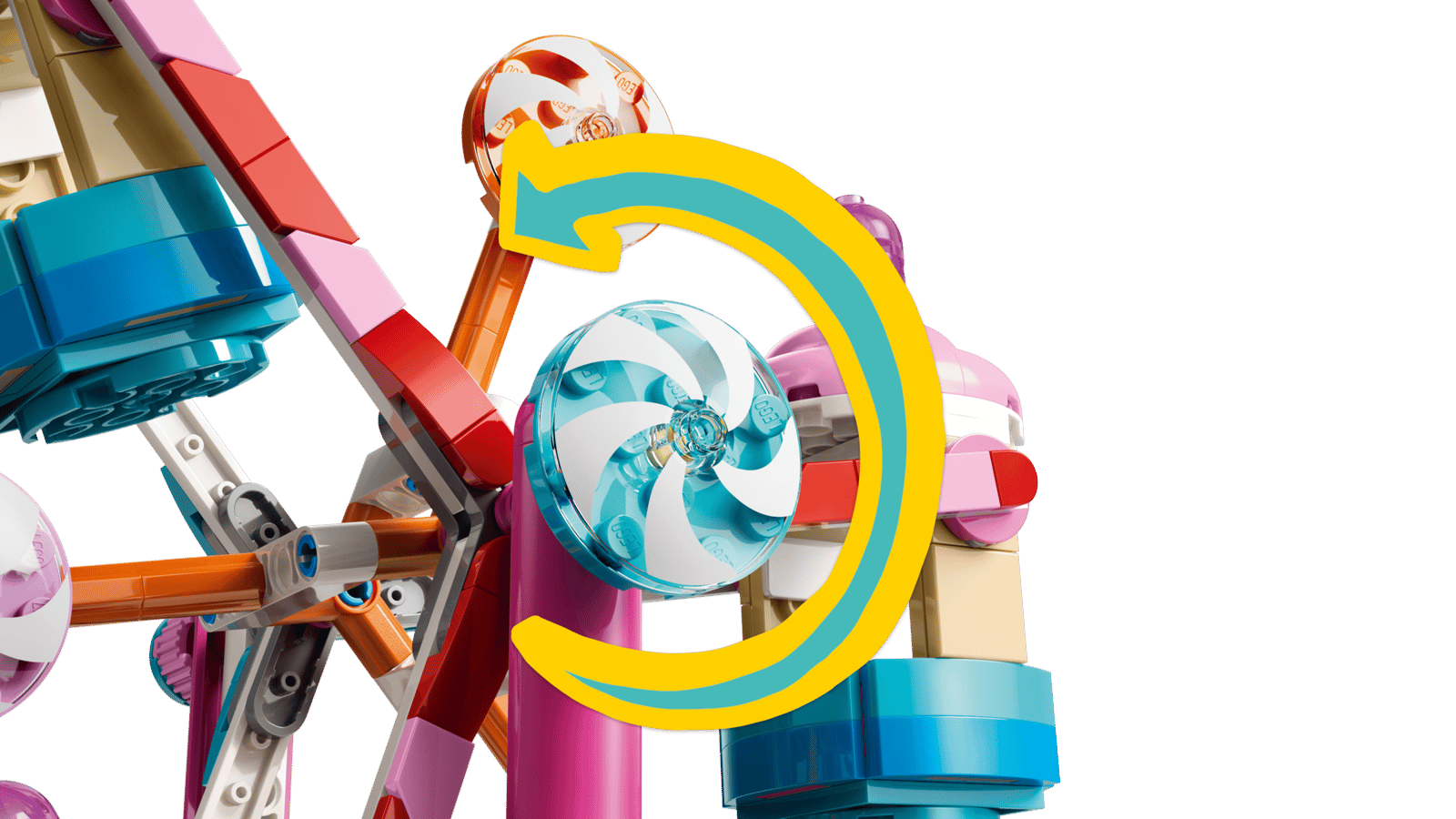 42700 Lego Friends Ruota panoramica Dolci e Cupcake