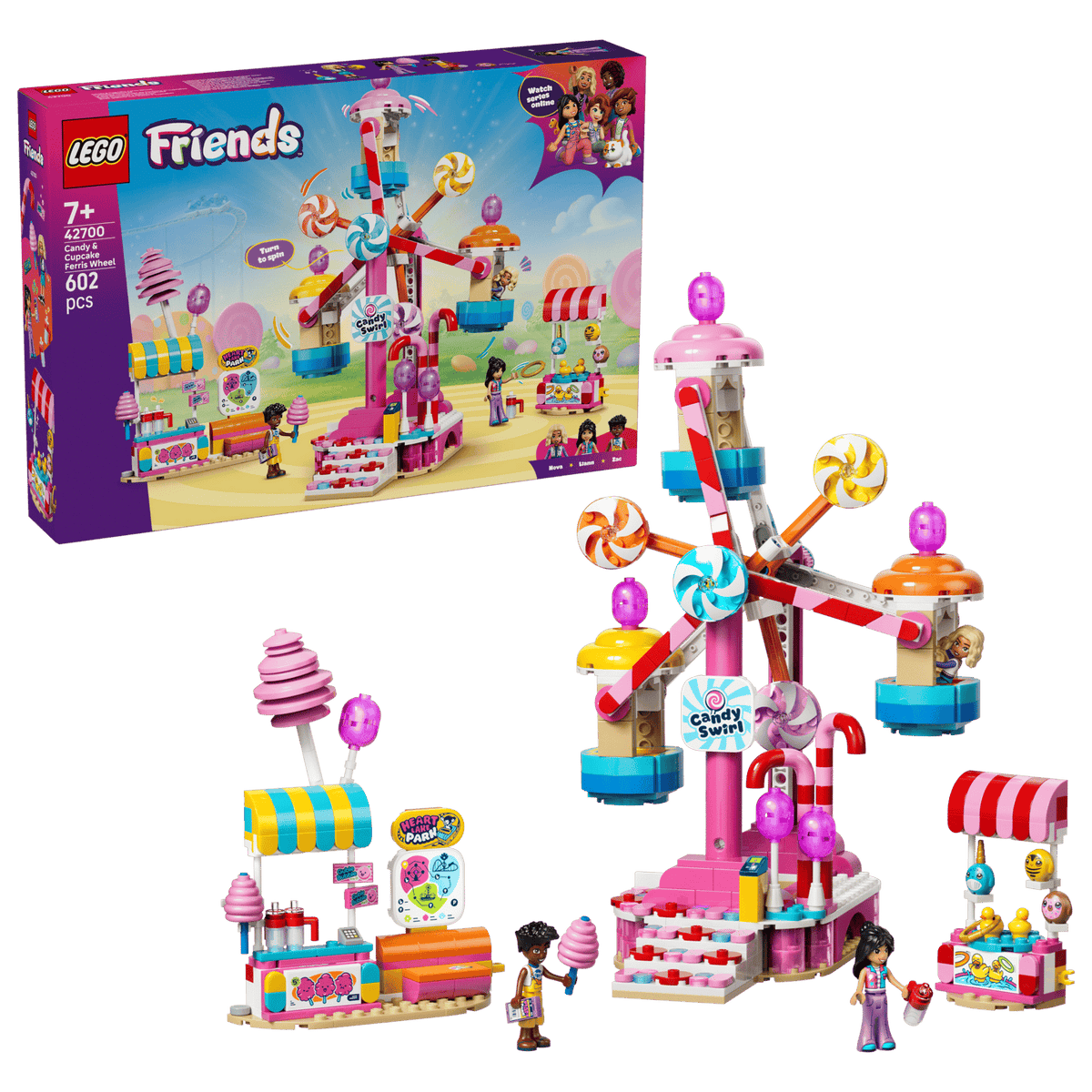 42700 Lego Friends Ruota panoramica Dolci e Cupcake