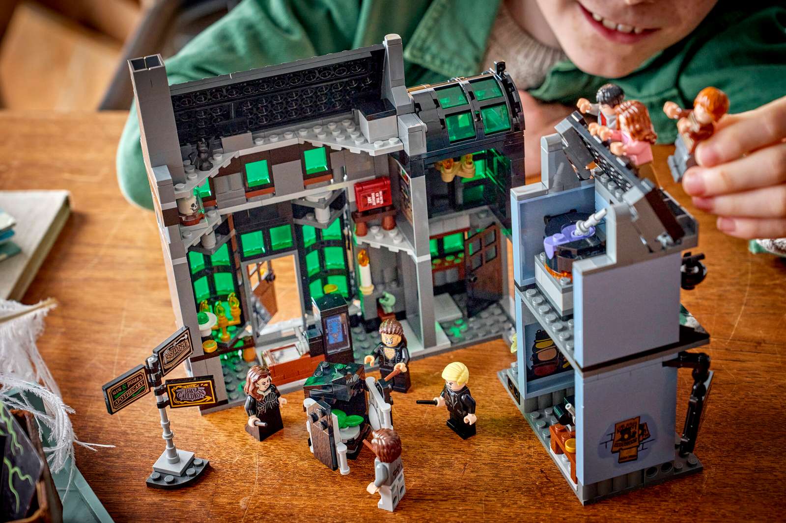 76471 Lego Harry Potter Negozi di magia di Notturn Alley