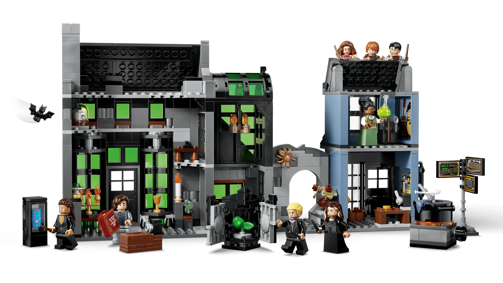 76471 Lego Harry Potter Negozi di magia di Notturn Alley