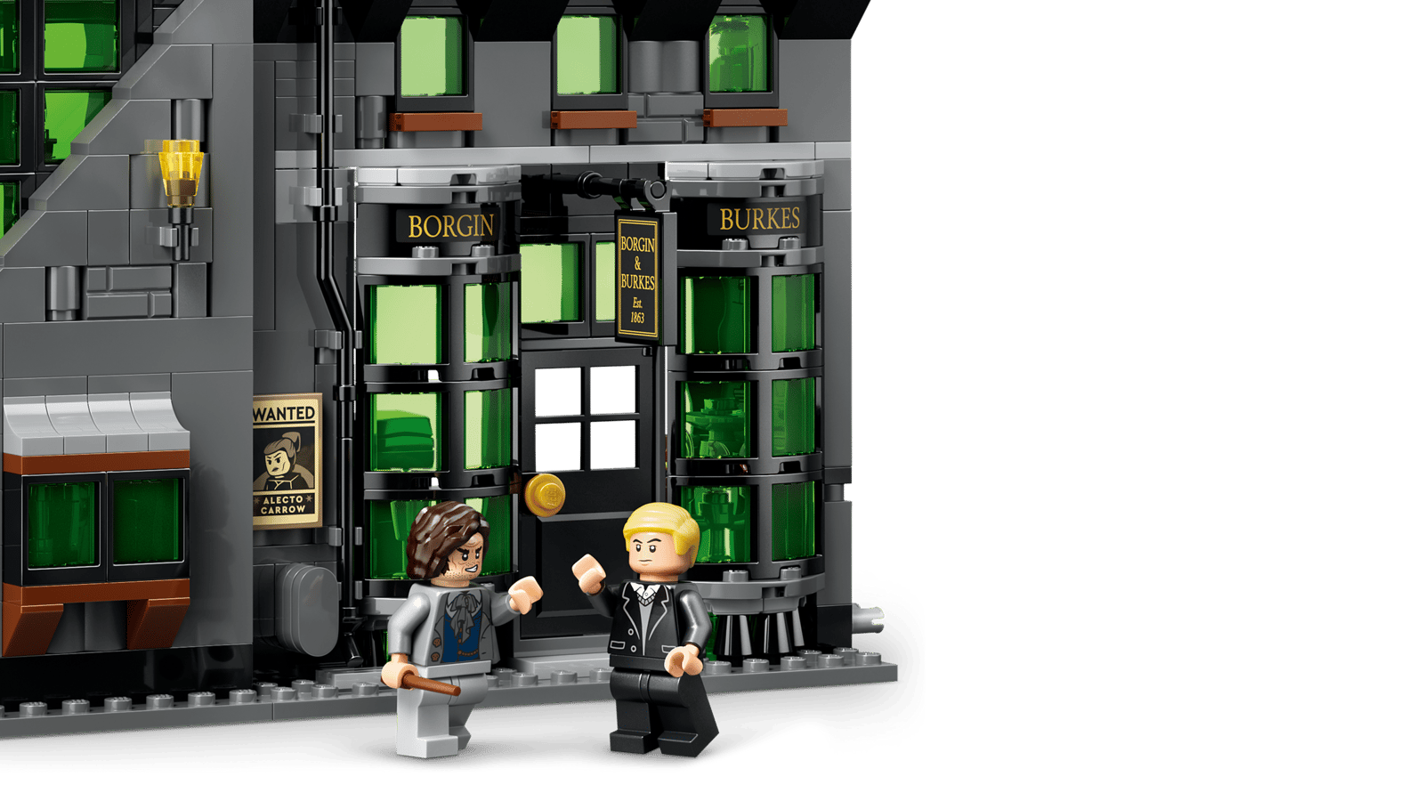 76471 Lego Harry Potter Negozi di magia di Notturn Alley