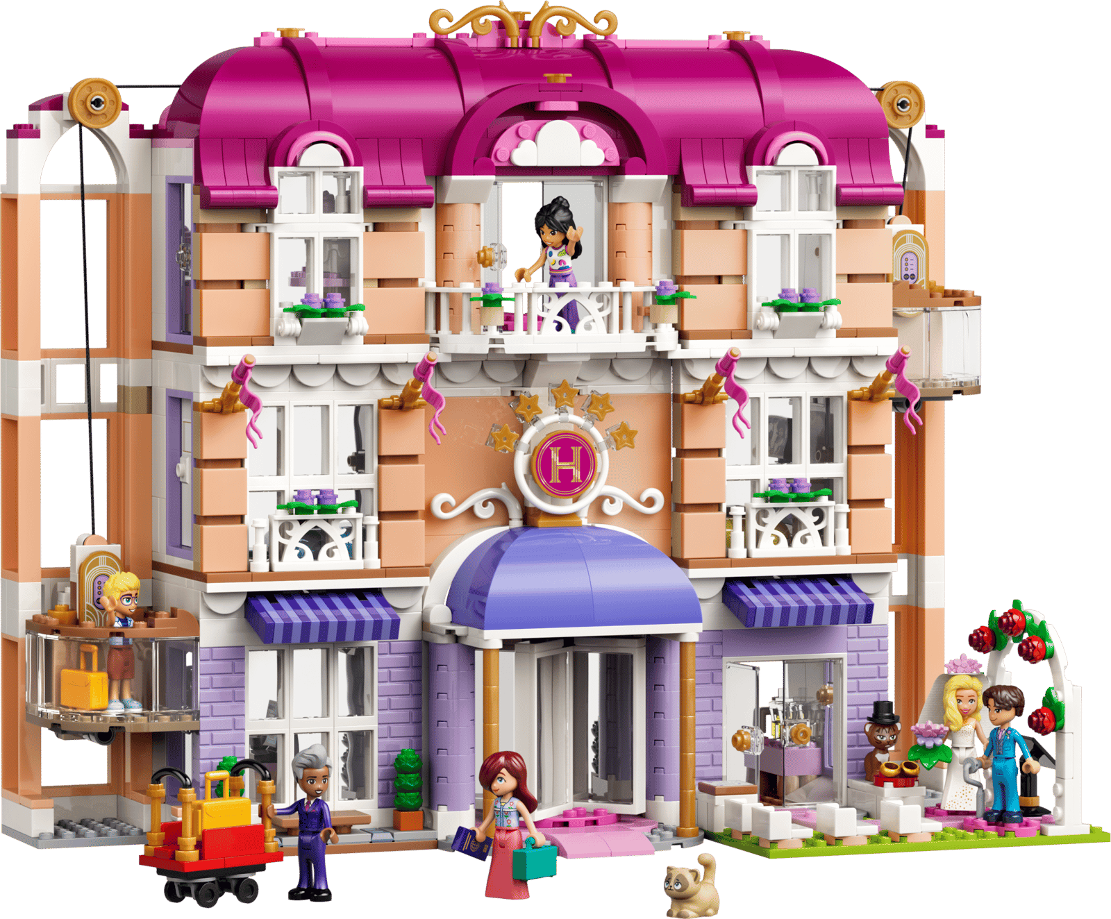 42704 Lego Friends Grand Hotel di Heartlake City