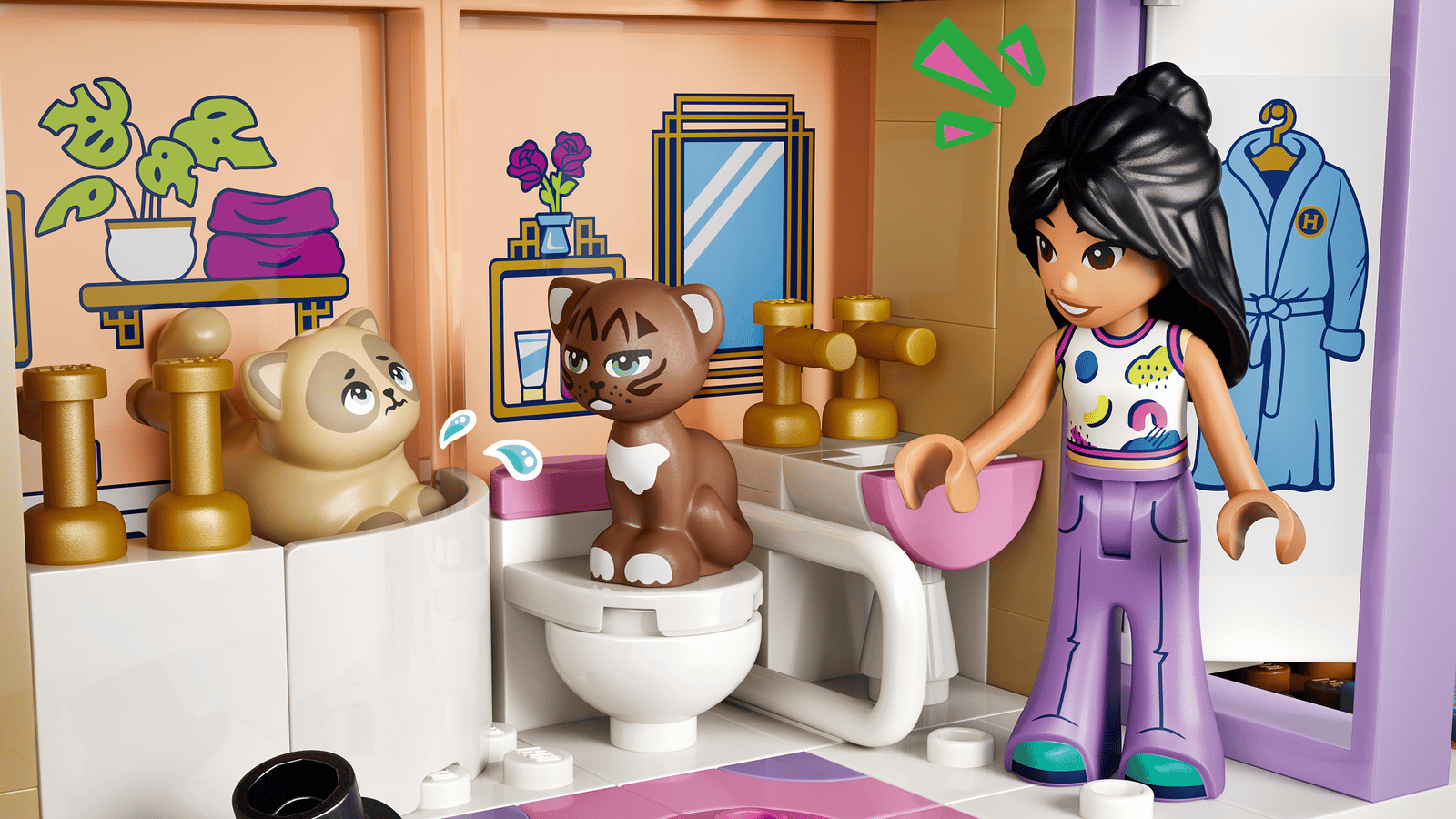 42704 Lego Friends Grand Hotel di Heartlake City