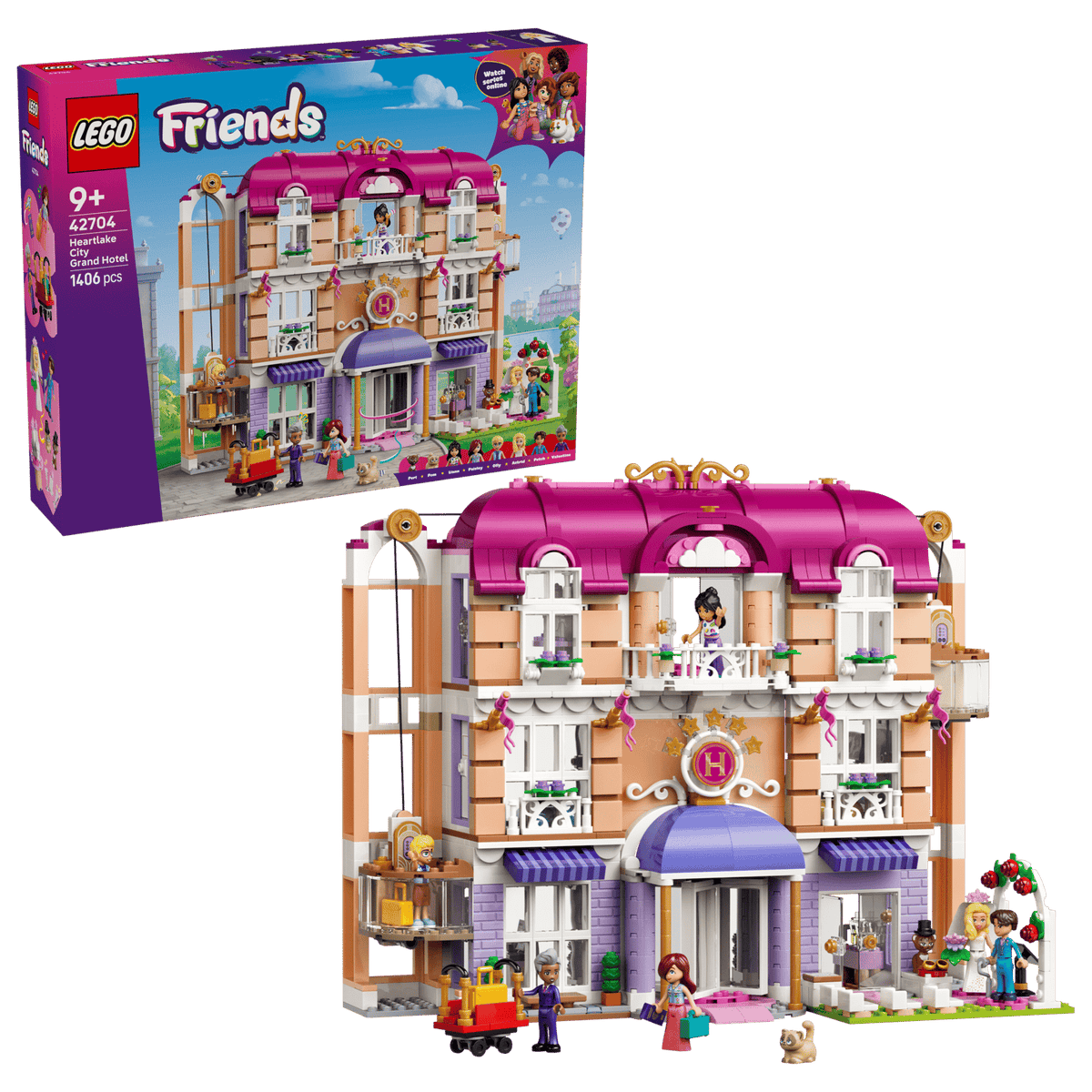 42704 Lego Friends Grand Hotel di Heartlake City