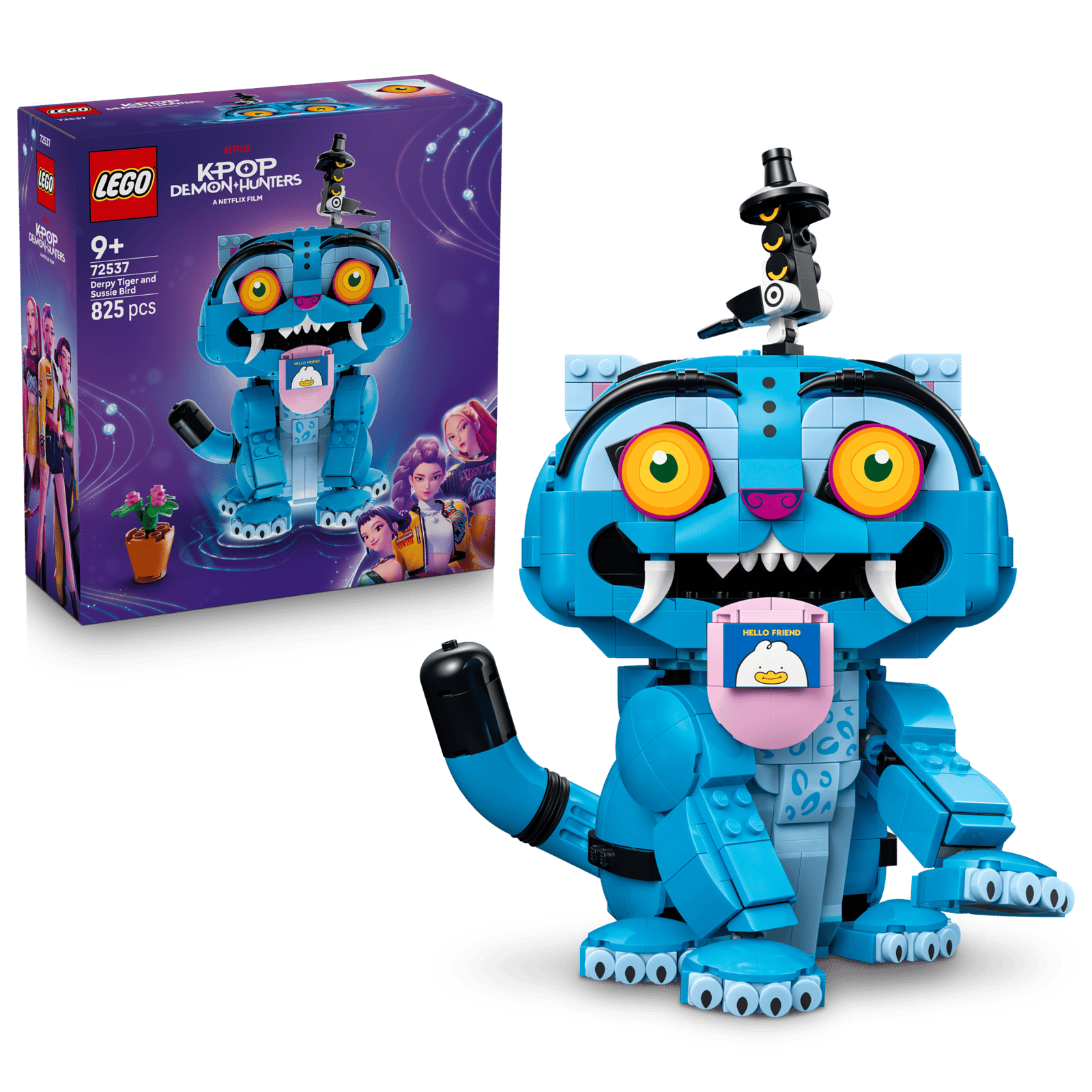 72537 LEGO KPop Demon Hunters™  Derpy la tigre e Sussie la gazza