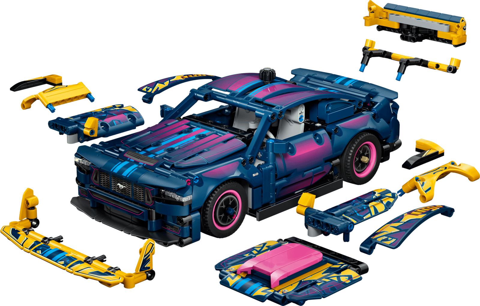 42236 Lego Technic Auto Ford Mustang GT Custom Garage