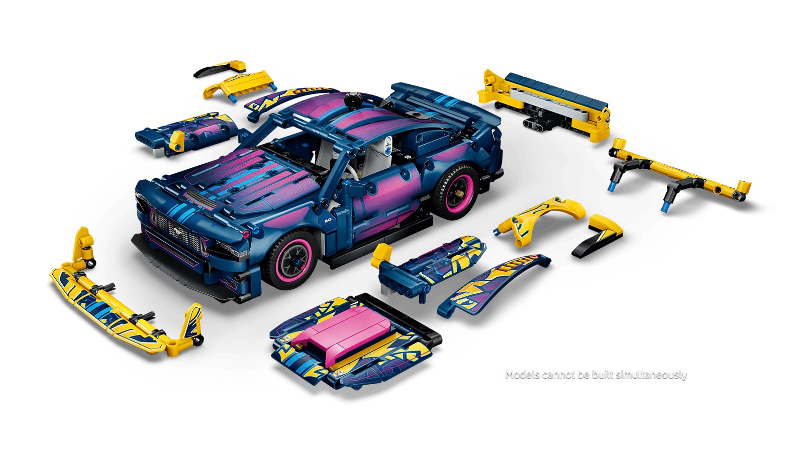 42236 Lego Technic Auto Ford Mustang GT Custom Garage
