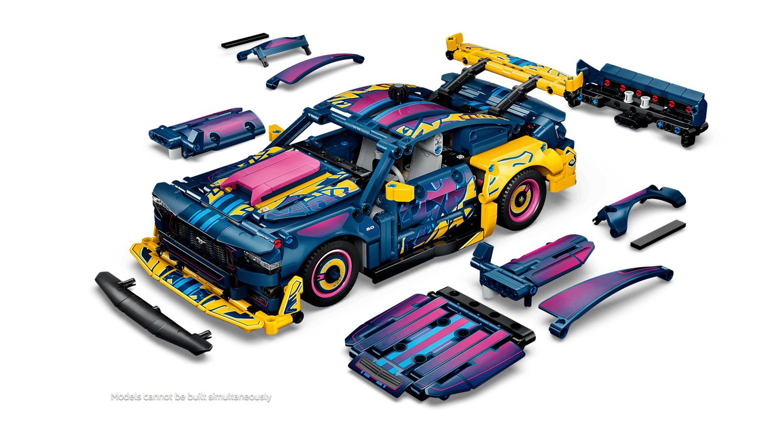 42236 Lego Technic Auto Ford Mustang GT Custom Garage