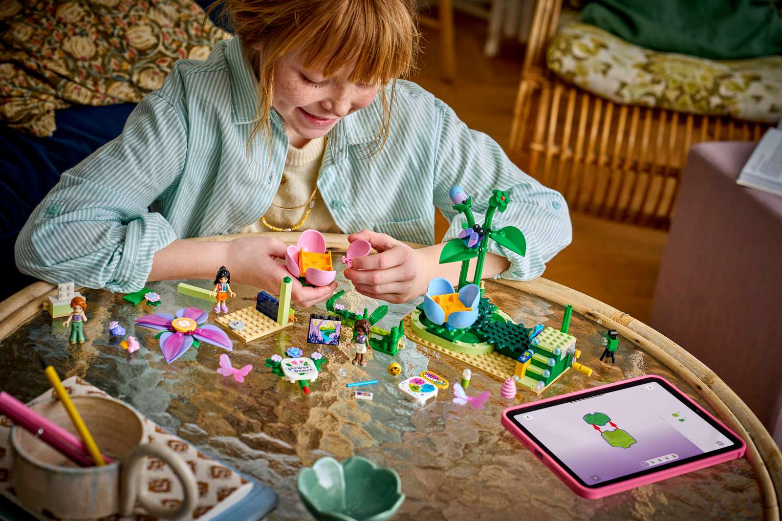42702 Lego Friends Giostra delle tazze da tè floreali