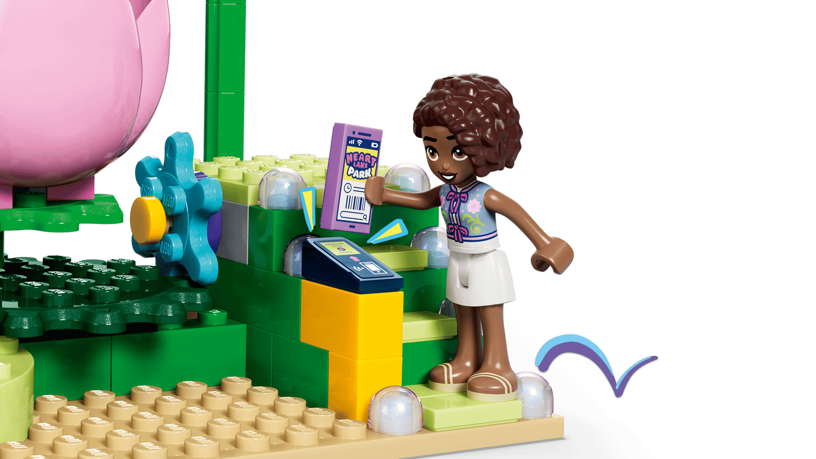 42702 Lego Friends Giostra delle tazze da tè floreali
