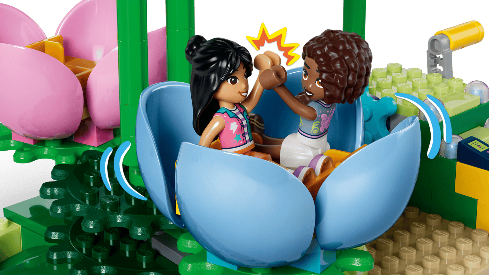 42702 Lego Friends Giostra delle tazze da tè floreali