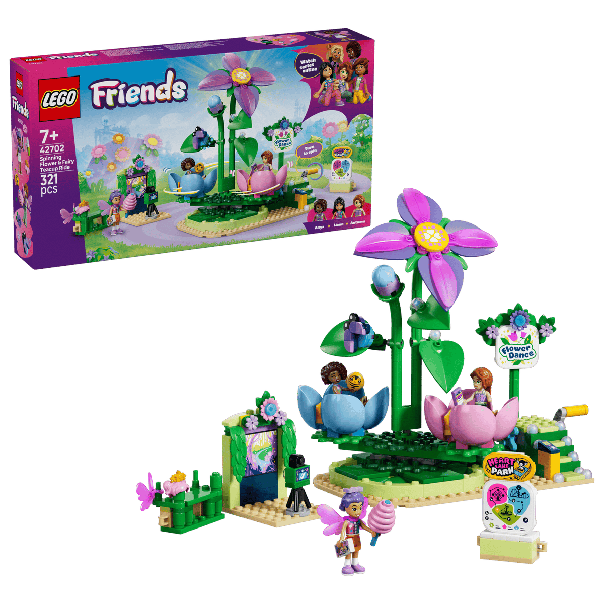 42702 Lego Friends Giostra delle tazze da tè floreali