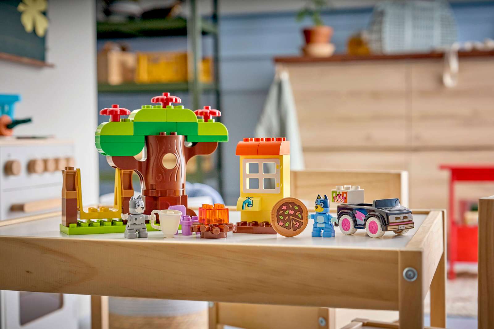 10469 Lego Duplo Pizzaiole con Muffin e Bluey