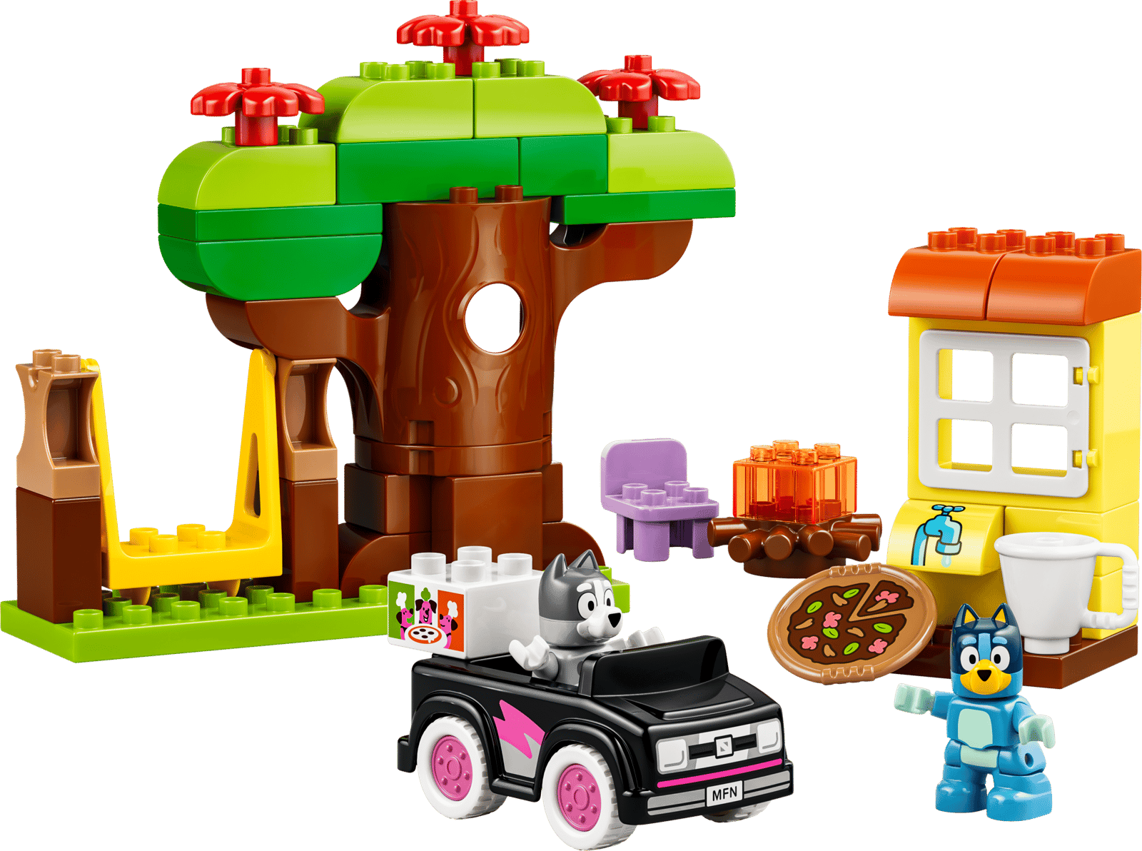 10469 Lego Duplo Pizzaiole con Muffin e Bluey