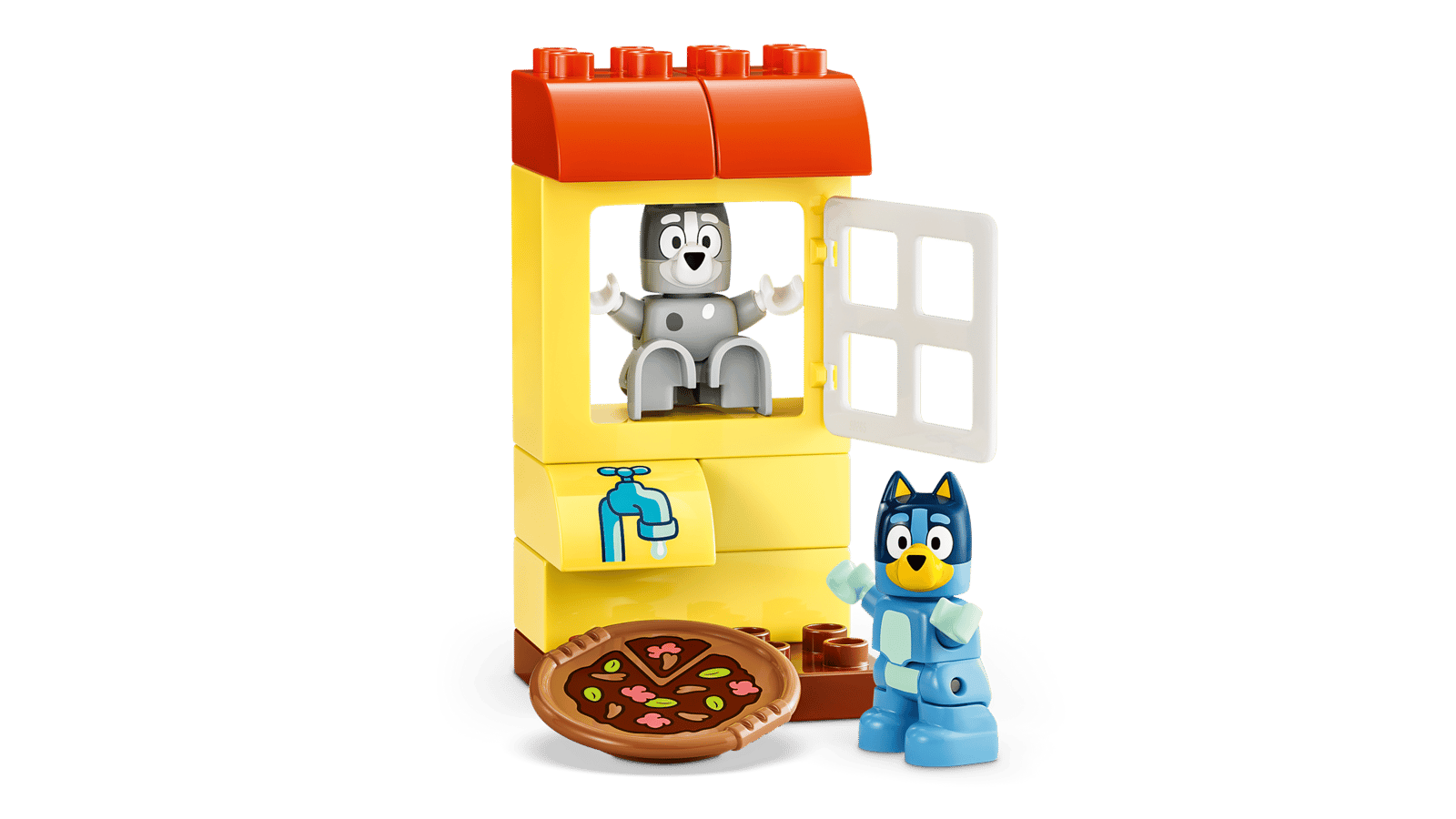 10469 Lego Duplo Pizzaiole con Muffin e Bluey