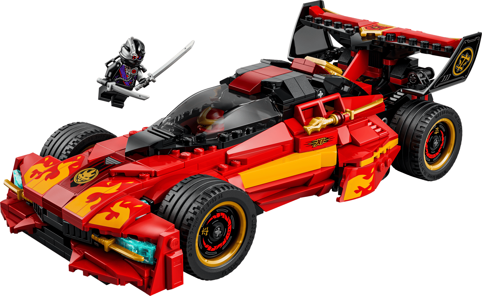 71867 Lego Ninjago Super-bolide Ninja X-1 - 15° Anniversario