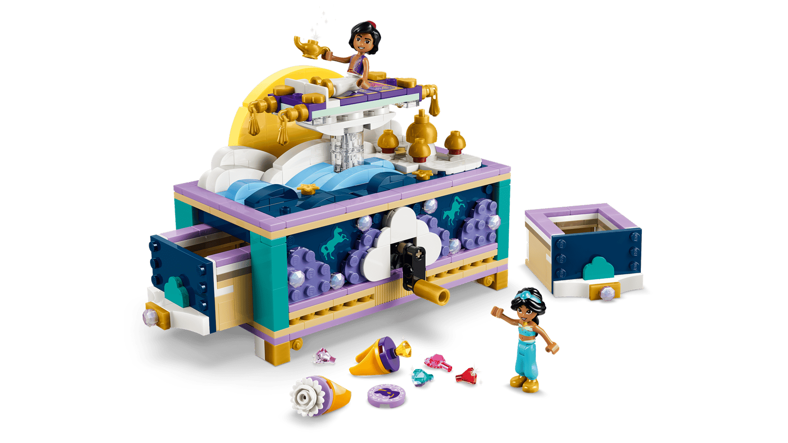 43295 Lego Box Gioielli di Jasmine Scrigno Disney Princess Aladdin
