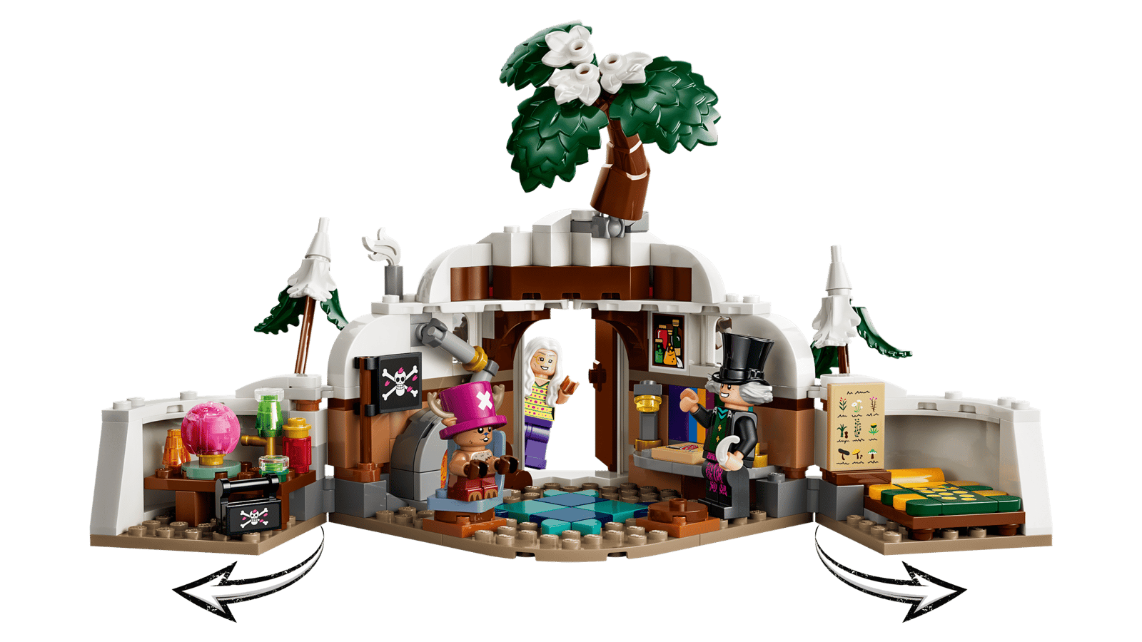75641 Lego One Piece Il nascondiglio del Dottor Hillk