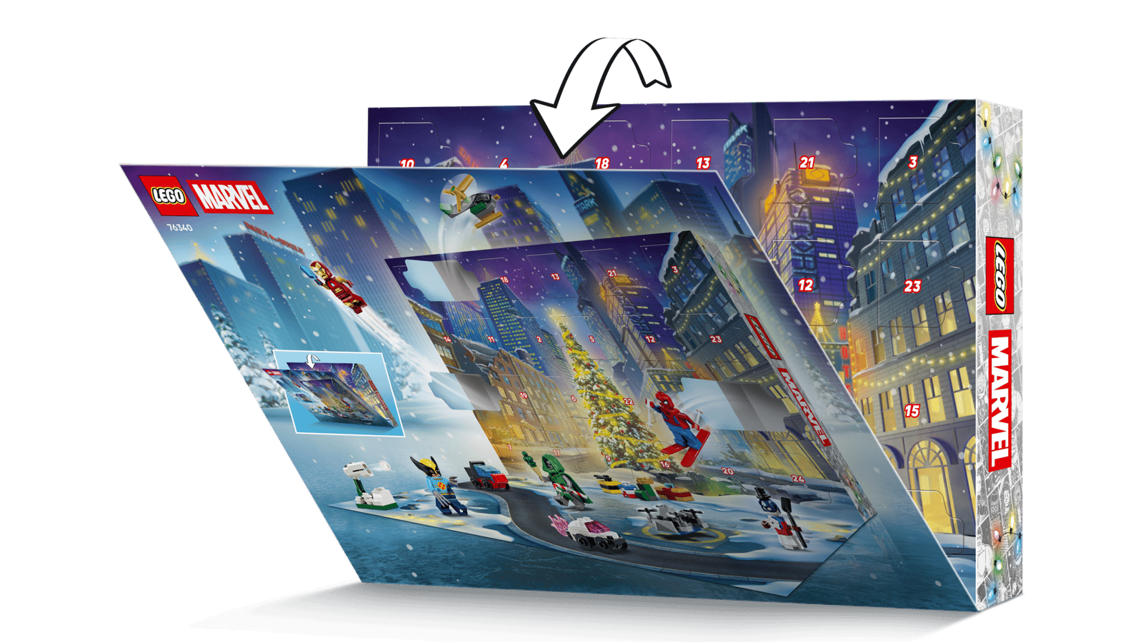 76340 LEGO Marvel  Calendario dell’Avvento 2026