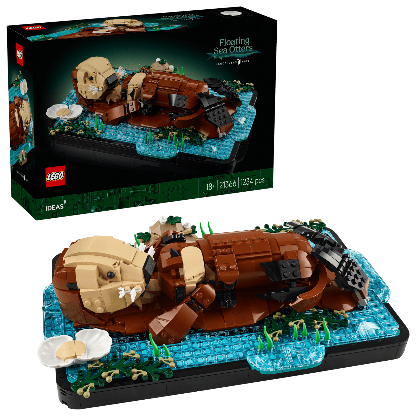21366 Lego Ideas  Lontra Marina