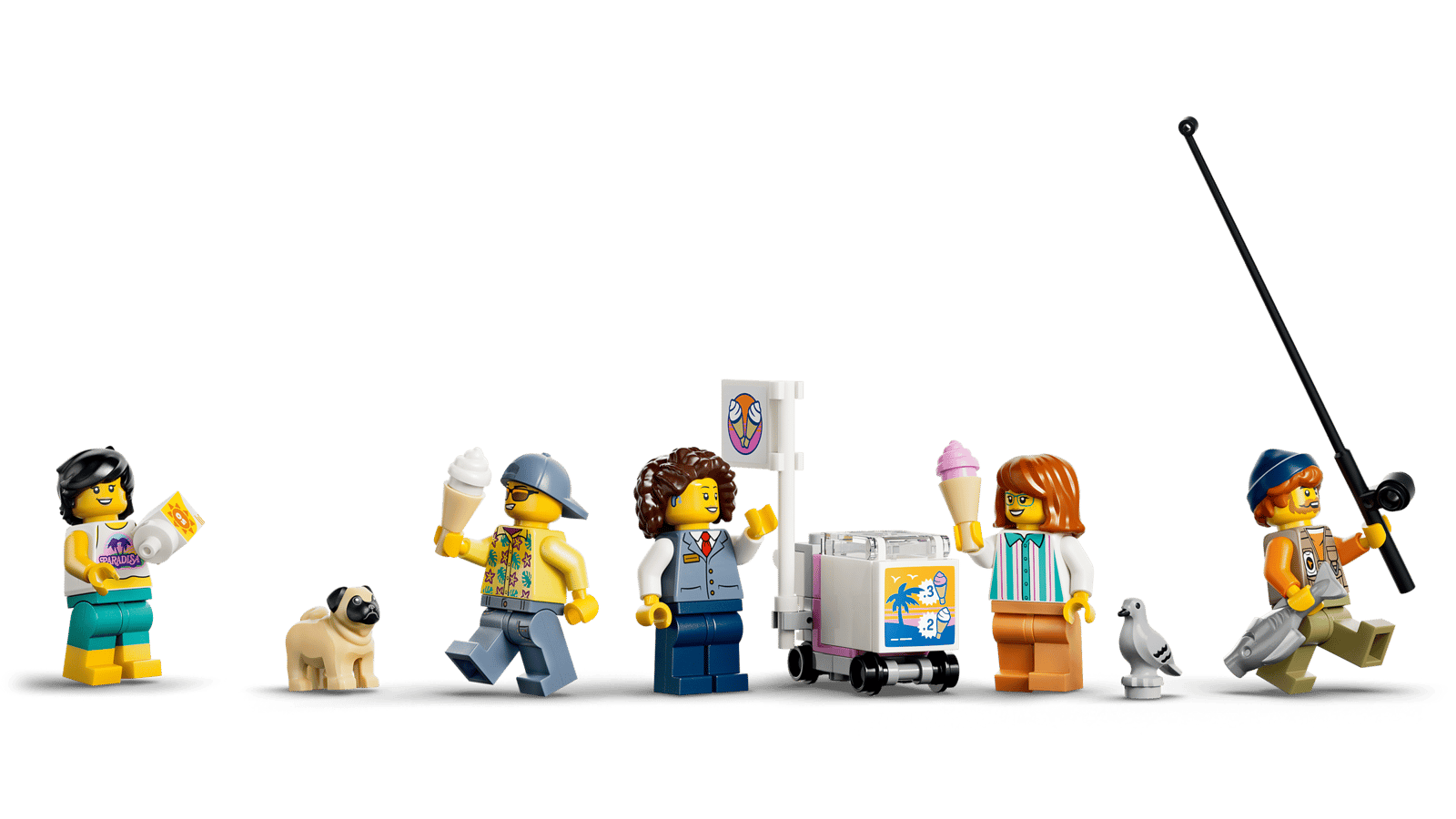 60506 Lego City Tram classico della spiaggia