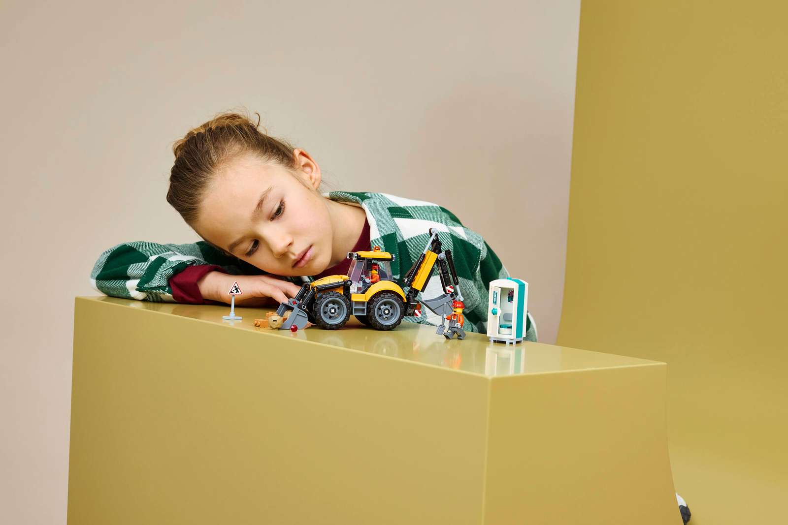 60480 Lego City Scavatrice da cantiere gialla