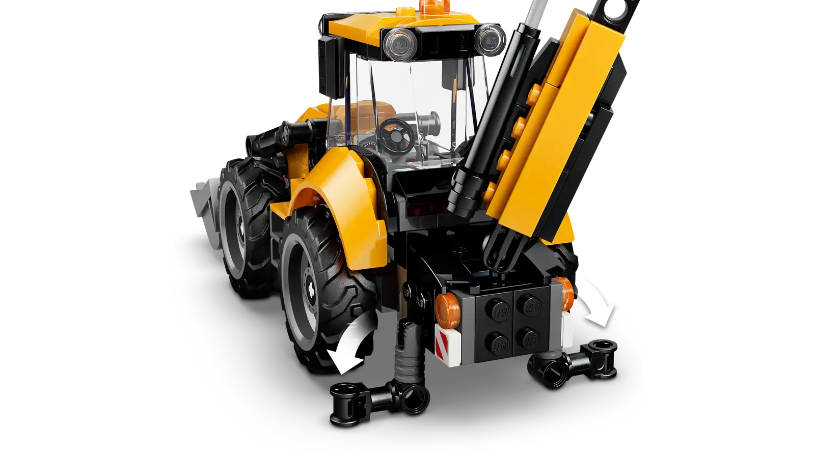 60480 Lego City Scavatrice da cantiere gialla