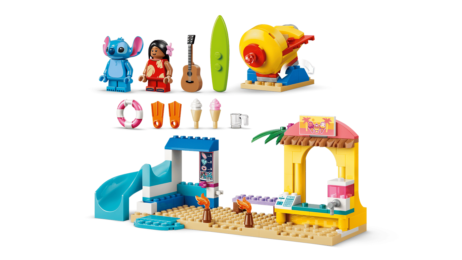 43280 Lego Disney Divertimento in spiaggia con Lilo e Stitch
