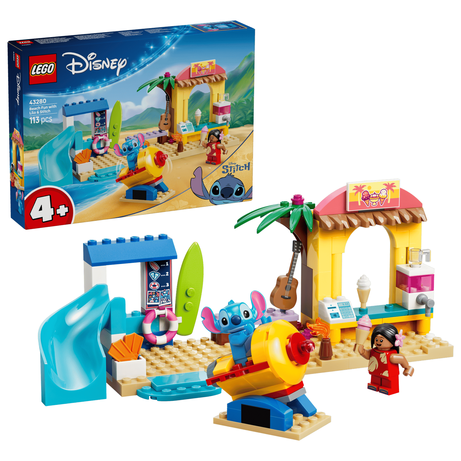 43280 Lego Disney Divertimento in spiaggia con Lilo e Stitch