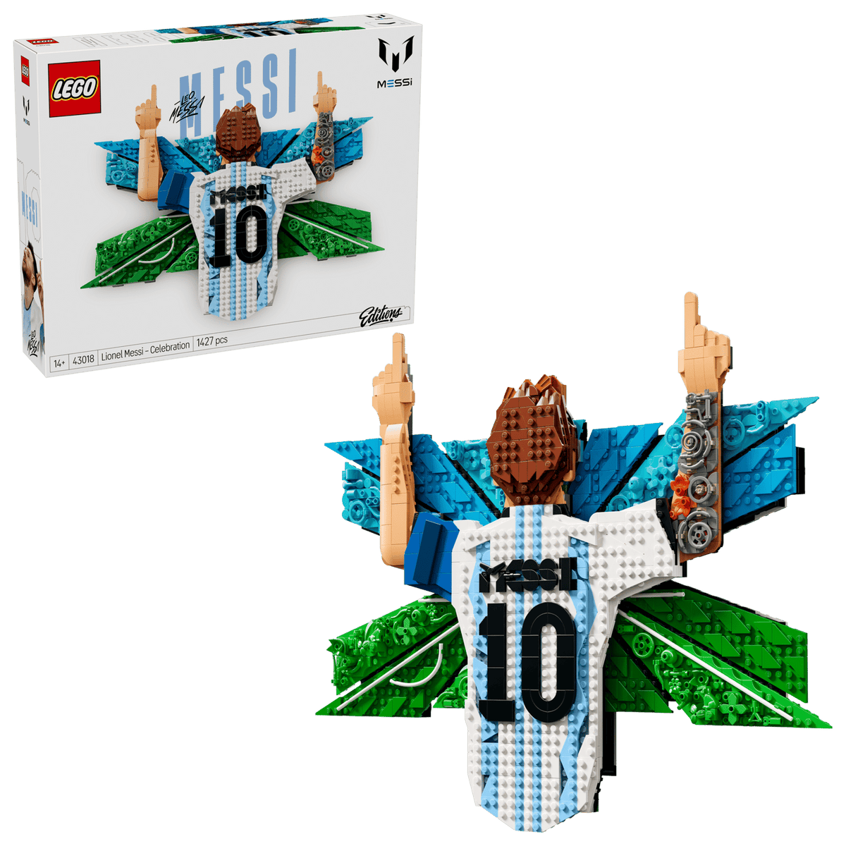 43018 Lego  Editions Lionel Messi Celebrazione