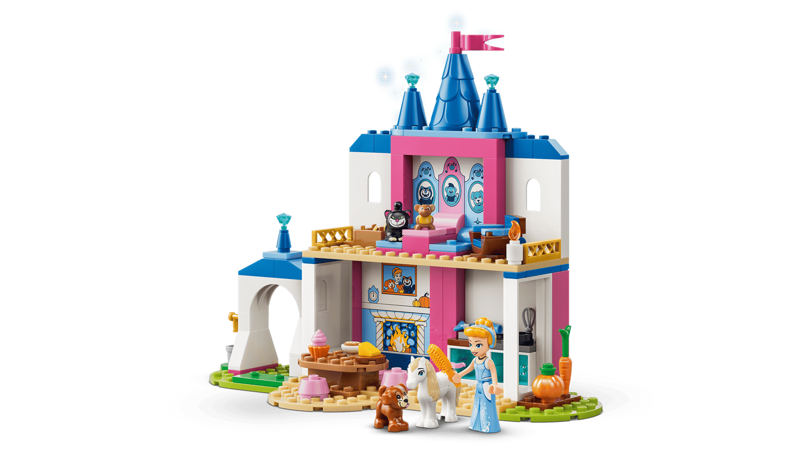 43283 Lego Disney Castello degli amici animali di Cenerentola