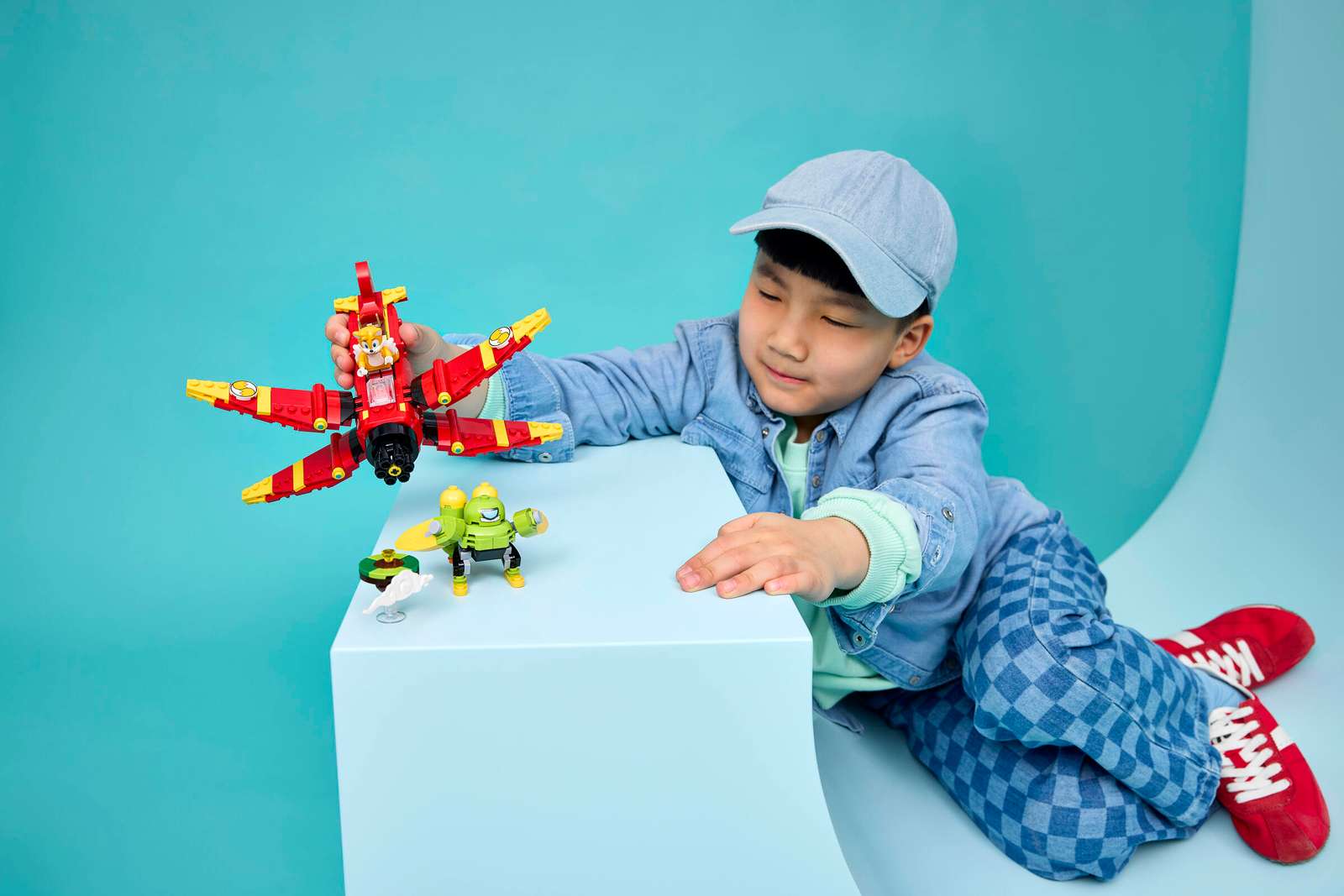 77119 Lego Sonic the Hedgehog Tornado-1 di Tails