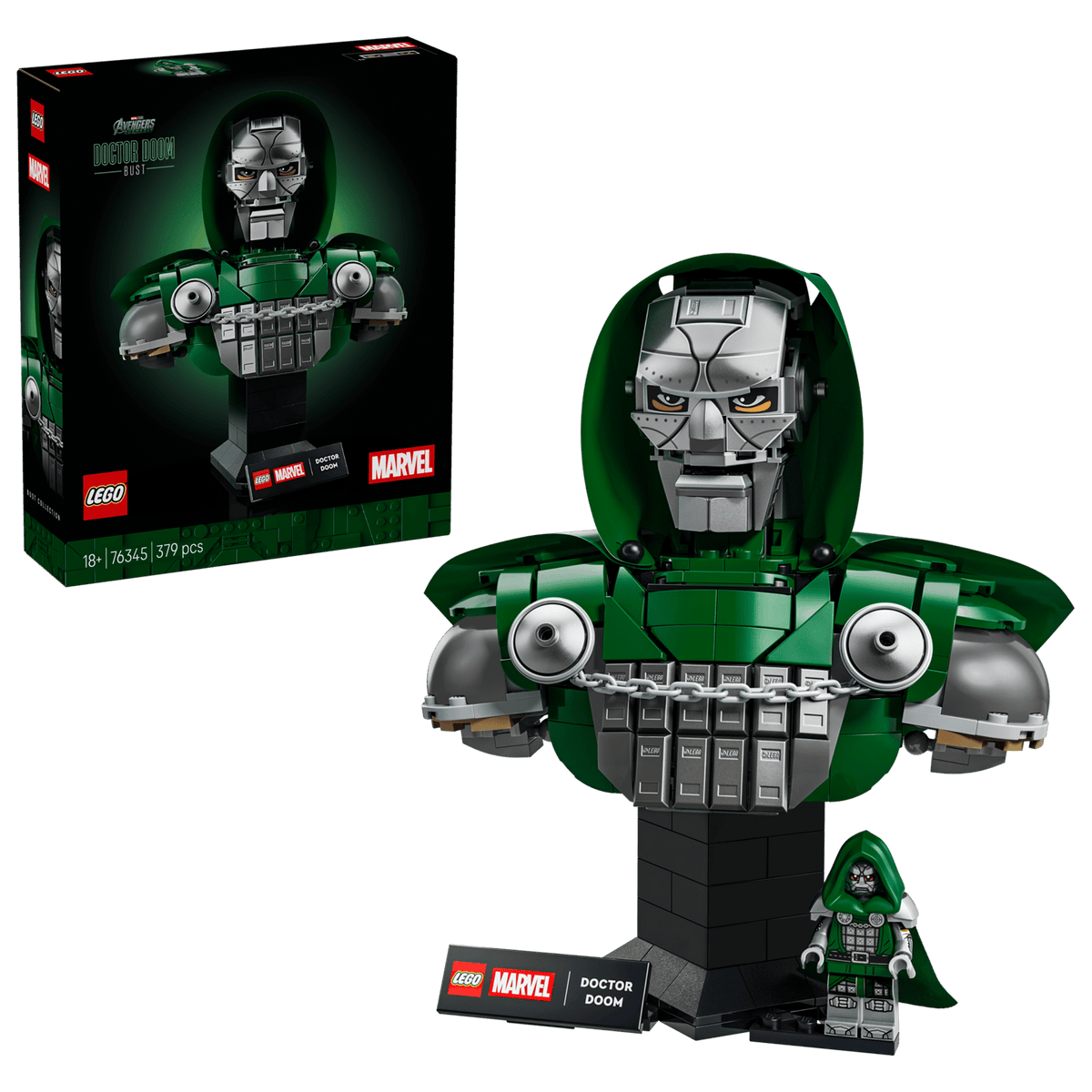 76345 LEGO Marvel Busto del Dottor Destino