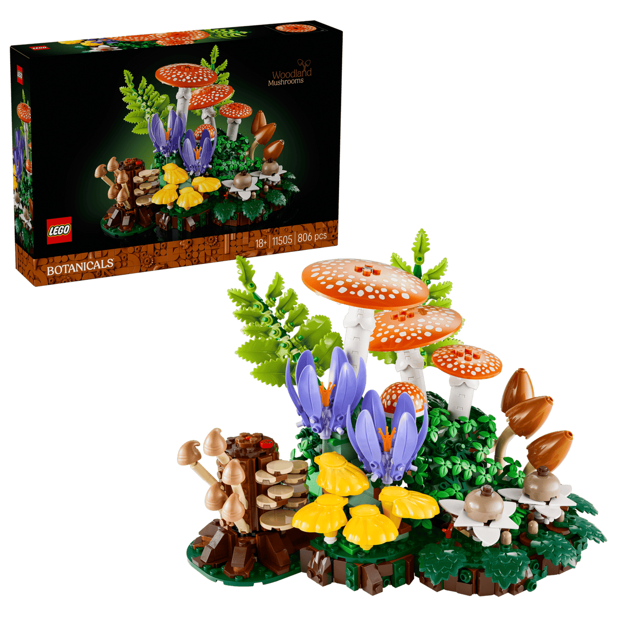 11505 Lego Botanicals Funghi del bosco