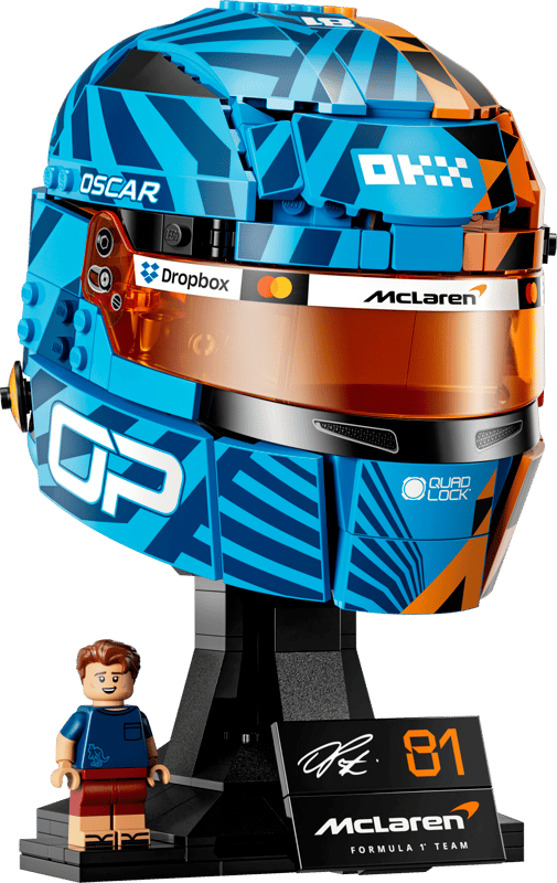43017 Lego  Editions  Casco F1 Piastri Scuderia McLaren