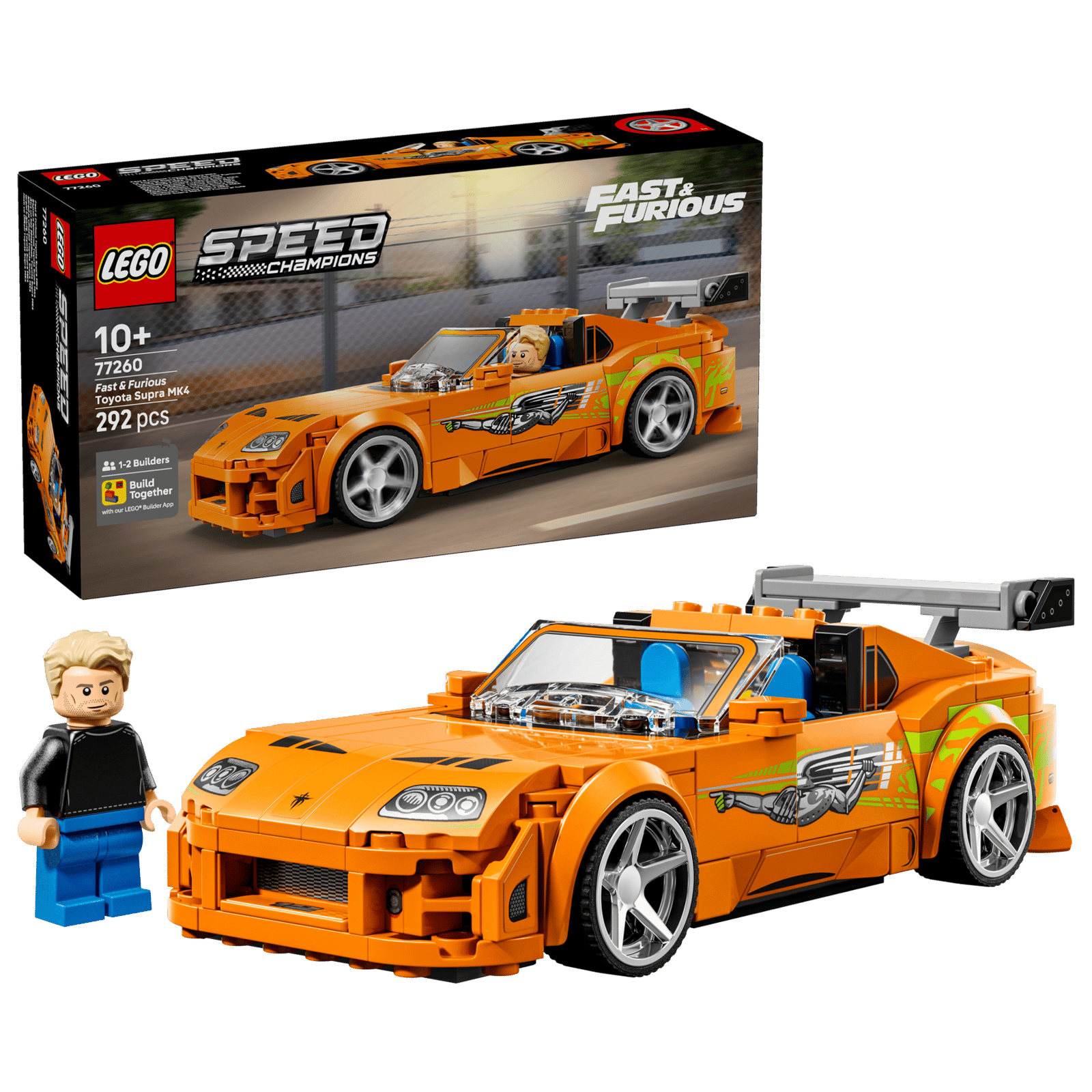 77260 Lego Speed Champions The Fast and The Furious Toyota Supra MK4
