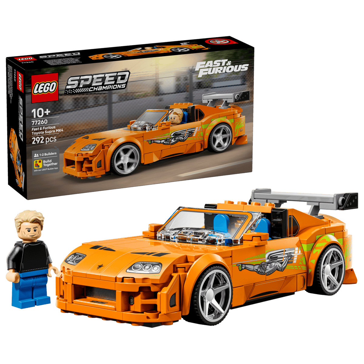 77260 Lego Speed Champions The Fast and The Furious Toyota Supra MK4
