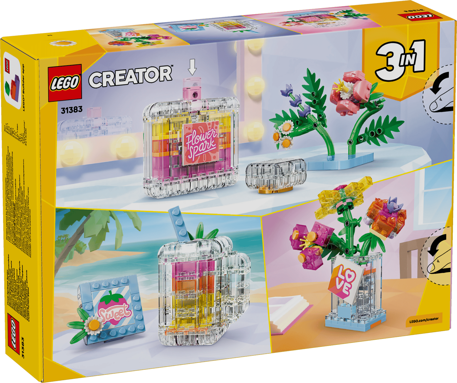 LEGO Creator 31183 Boccetta di Profumo Floreale