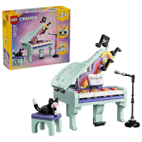 31392 Lego Creator Pianoforte decorativo con gatto