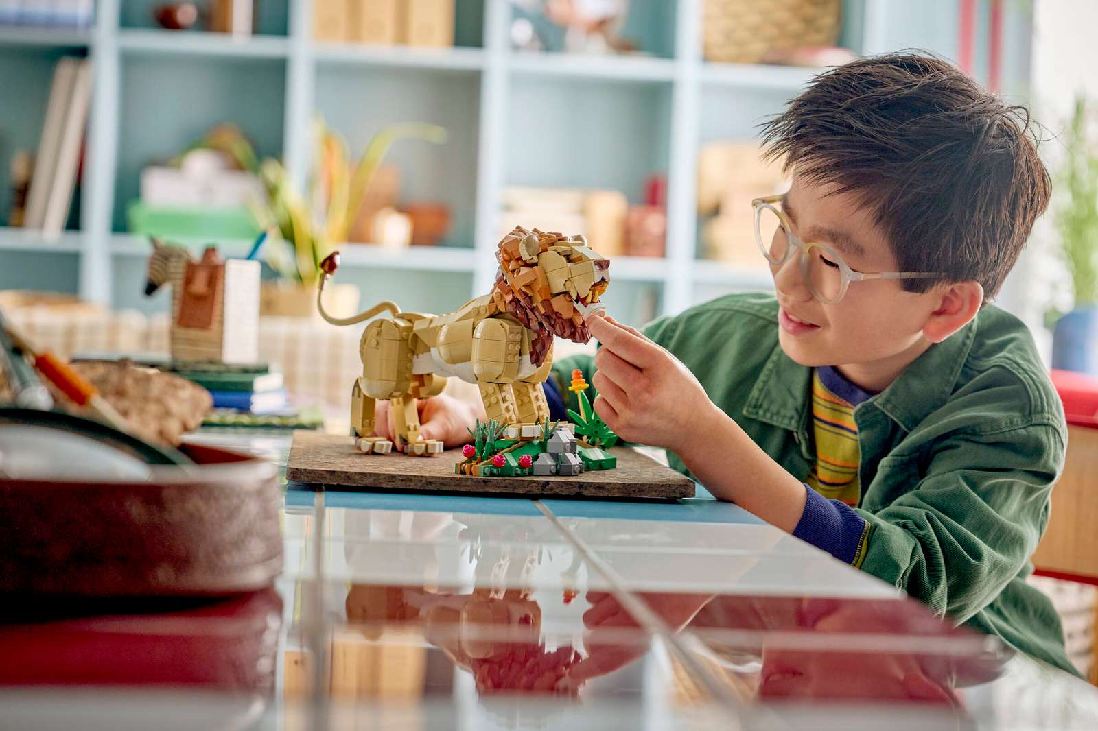 31386 Lego Creator Animali selvatici: Leone Maestoso