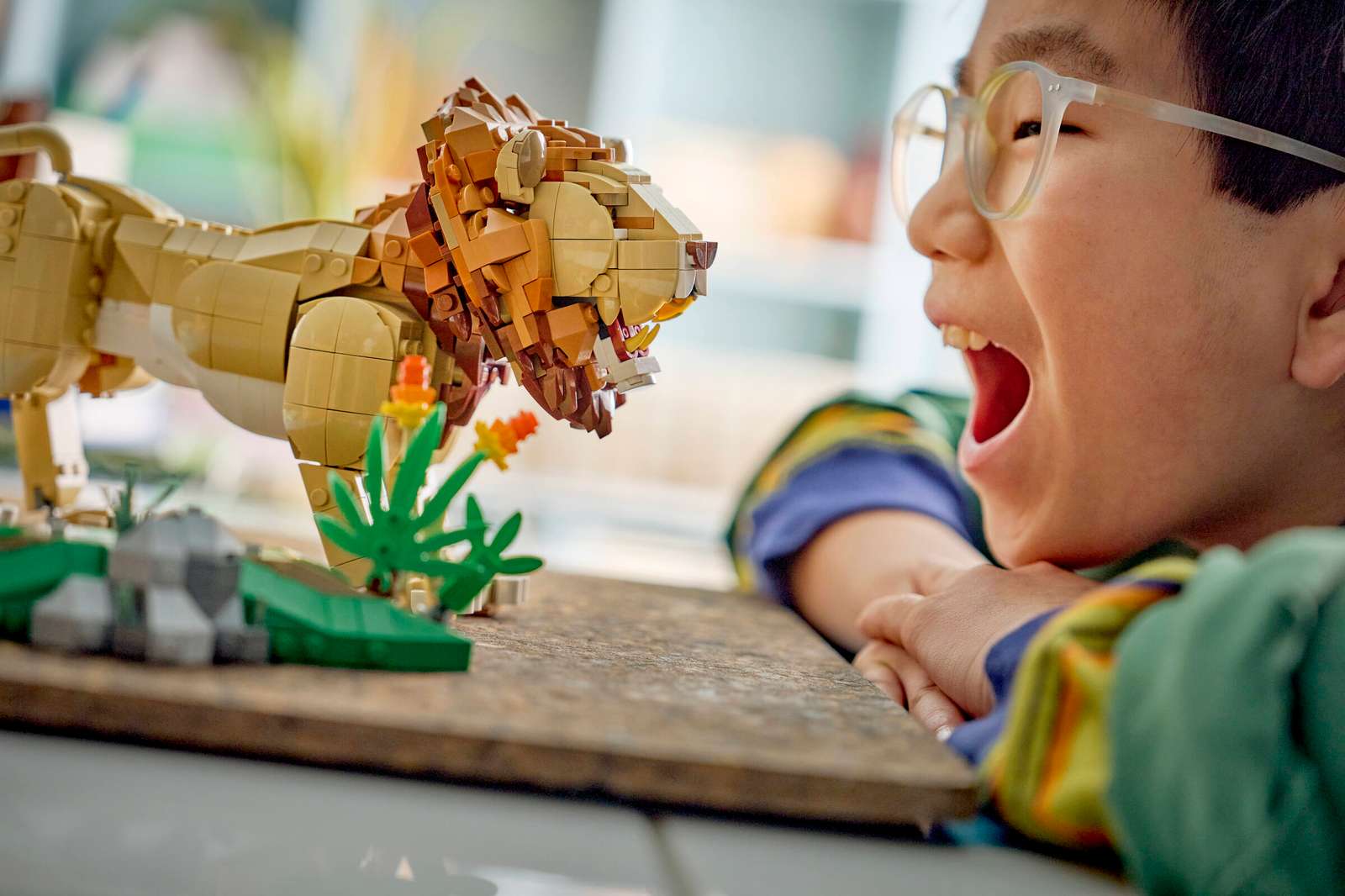 31386 Lego Creator Animali selvatici: Leone Maestoso