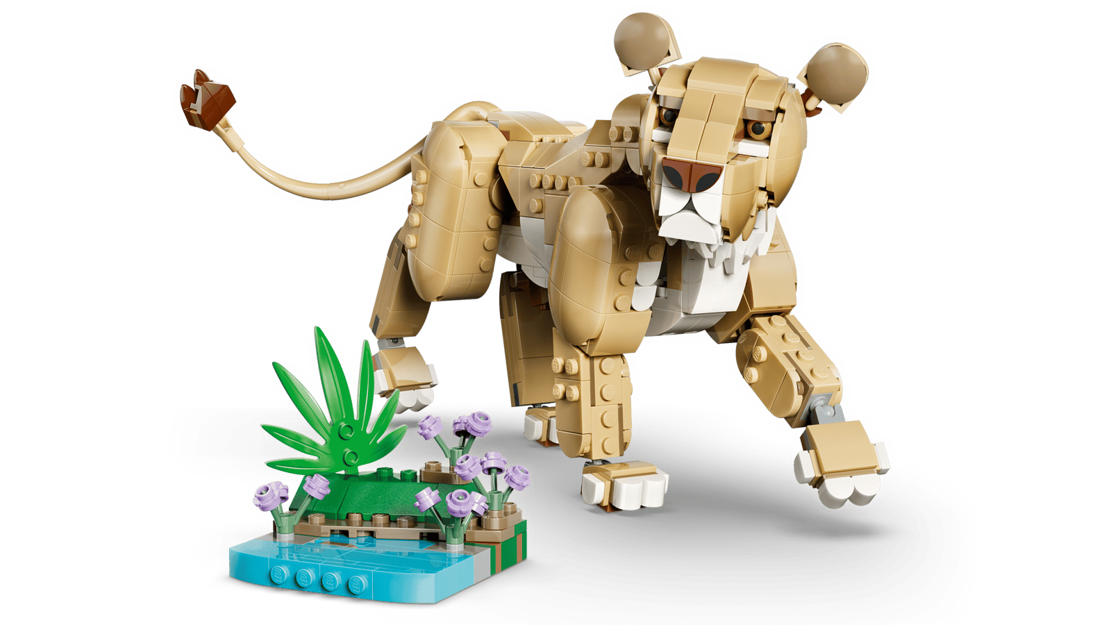31386 Lego Creator Animali selvatici: Leone Maestoso