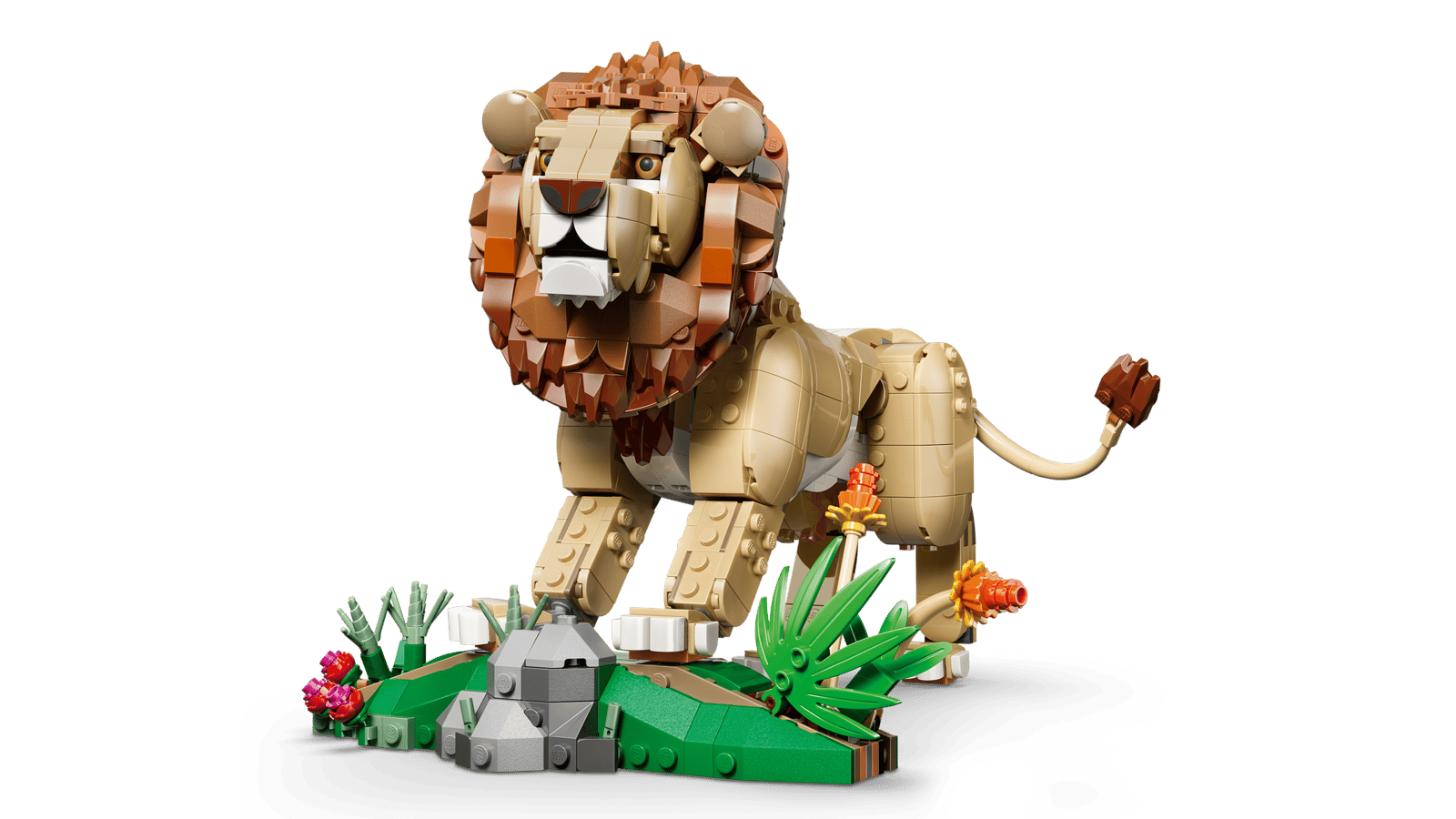 31386 Lego Creator Animali selvatici: Leone Maestoso