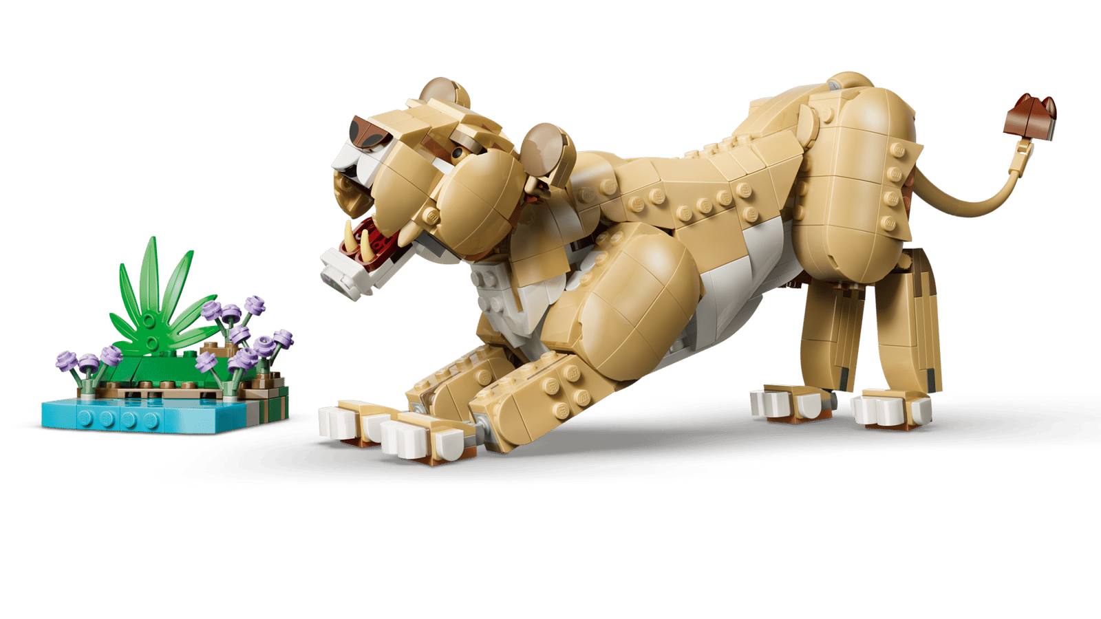 31386 Lego Creator Animali selvatici: Leone Maestoso
