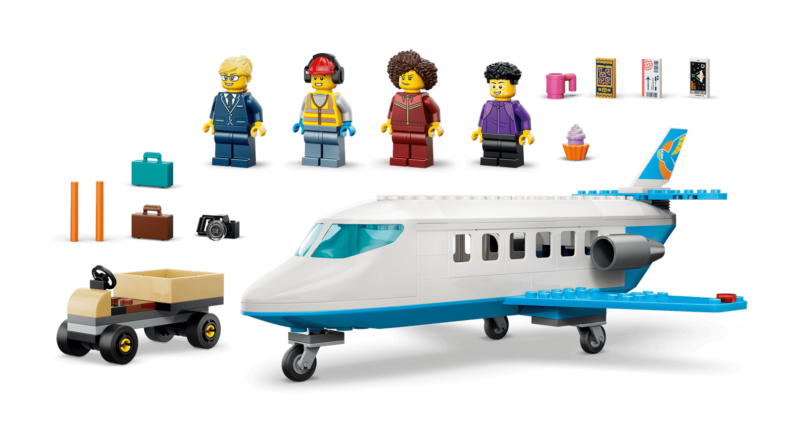 60492 Lego City Jet passeggeri