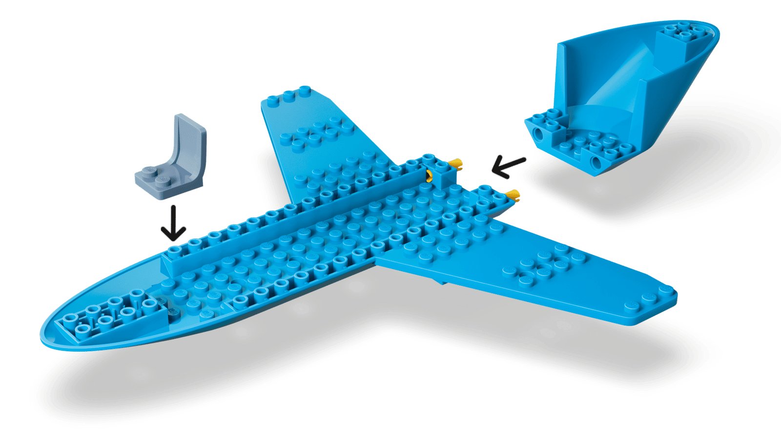 60492 Lego City Jet passeggeri