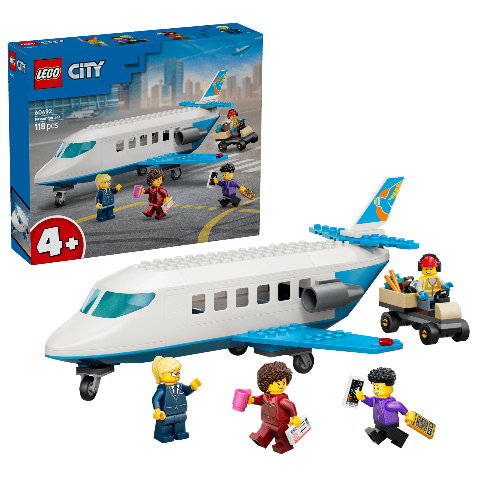 60492 Lego City Jet passeggeri